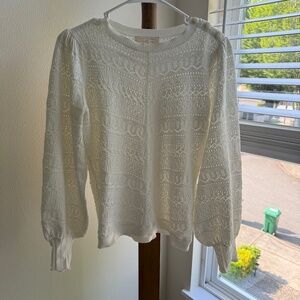 Sezane Soline Jumper Écru. - Size S